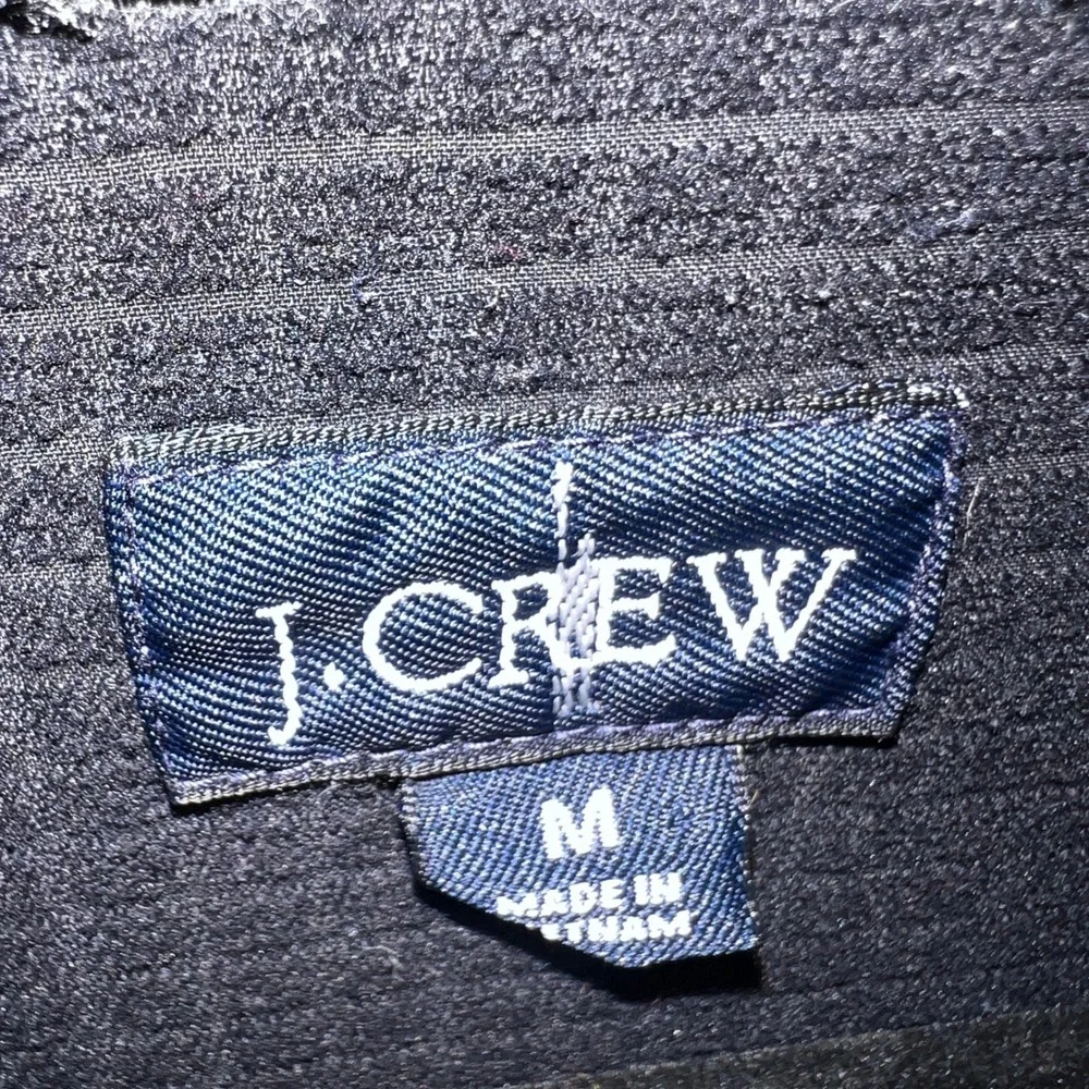 J. Crew Stretch Tech Vest Black‎ Mens Size Medium Hiking Outdoors